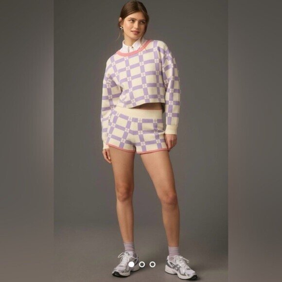 NWT Size M - Daily Practice by Anthropologie Sweater Shorts - Picture 2 of 16